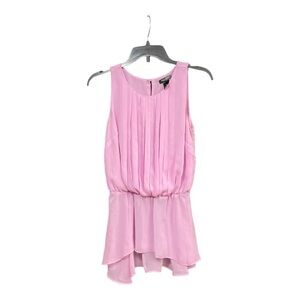 BISOU BISOU Ruffled bottom with elastic waist. Button neck in the back size XS